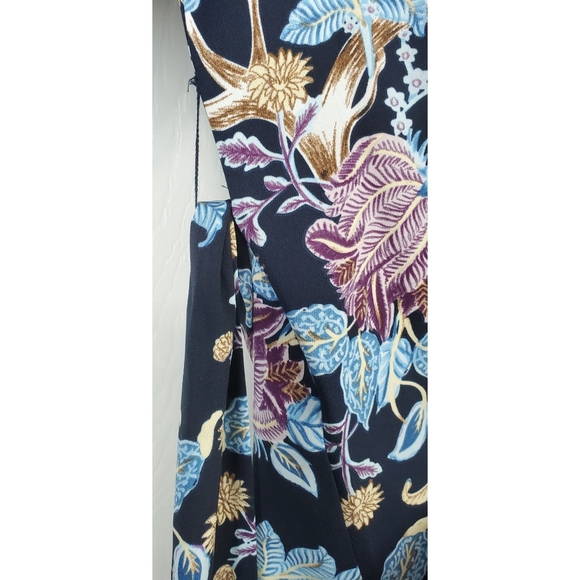 NWT Vince camuto floral print shirt midi dress - Picture 11 of 16